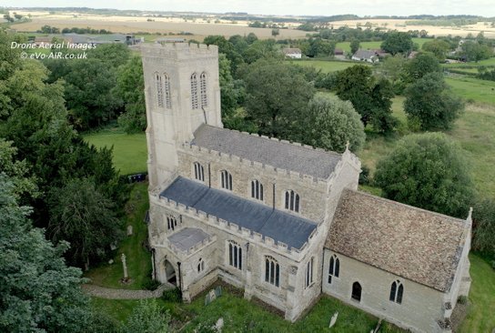 Church inspections are cheaper by drone for aerial images